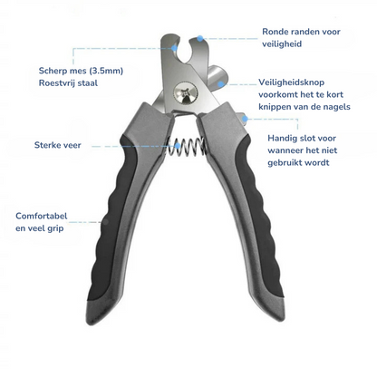 Hondennagelknipper met Ergonomisch Ontwerp